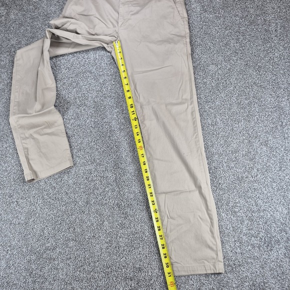 Bird Dogs Pants Mens 32 x 32 Tan Unlined Performance Stretch Chino Golf Boom - Picture 6 of 9